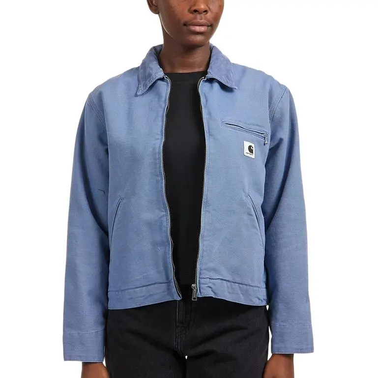 Carhartt WIP SS24 W' OG Detroit Jacket Jackets Coats Women's Blue Purple-3