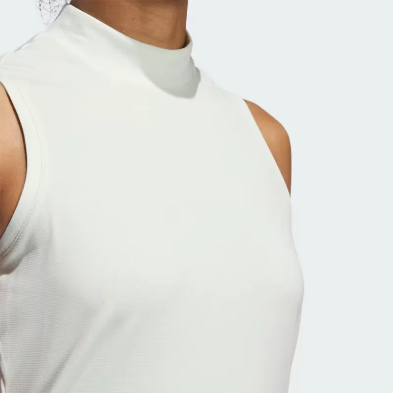 Adidas Free Shipping With AdiClub Ultimate365 Sleeveless Mock Neck Polo Shirt-5