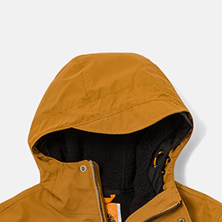 Timberland Outdoor Hiking Water Resistant Windbreaker Jacket Men's Wheat-2