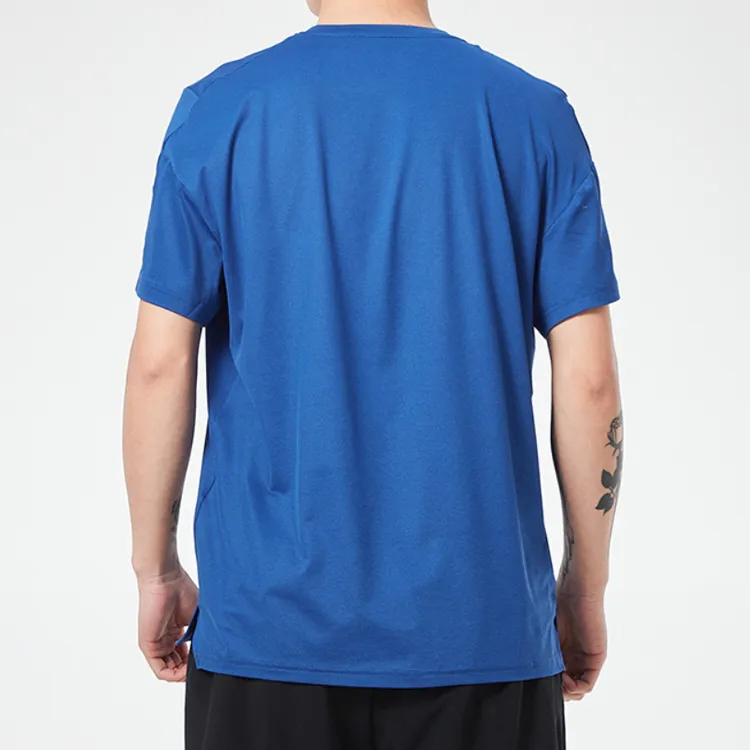 Nike Set-in Sleeve T-Shirt Men's Blue-3