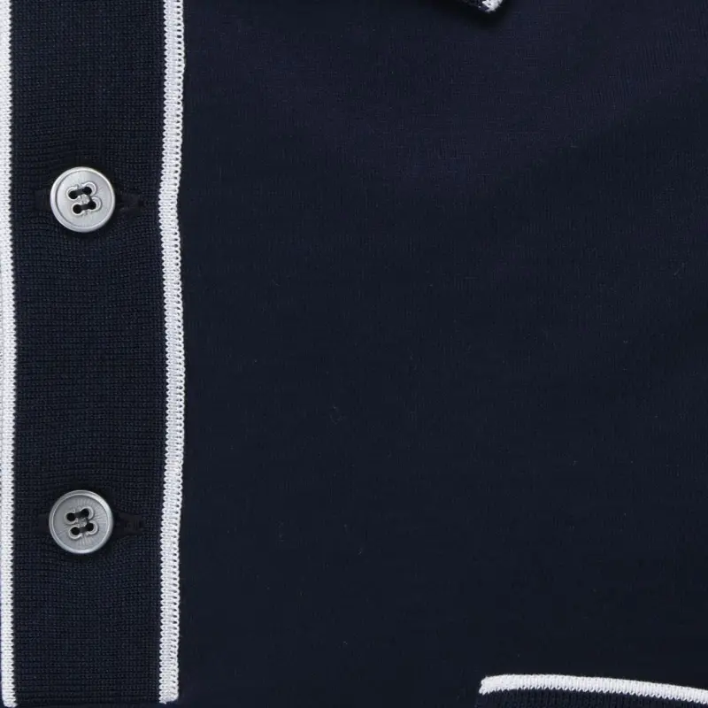 FERRAGAMO Polo Shirt Men's Blue-4