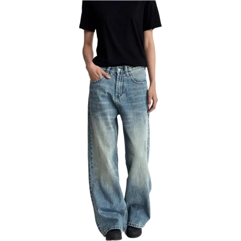 VINMUK Jeans Unisex Vintage Blue-4
