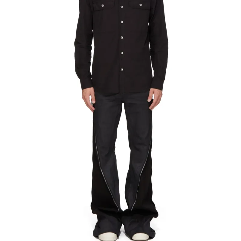 Rick Owens DRKSHDW Bolan Banana Zipped Trousers-2