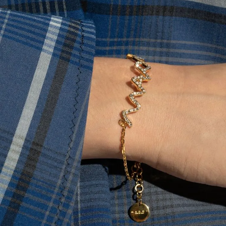 MARNI Rhinestone Embellishment Bracelet-4
