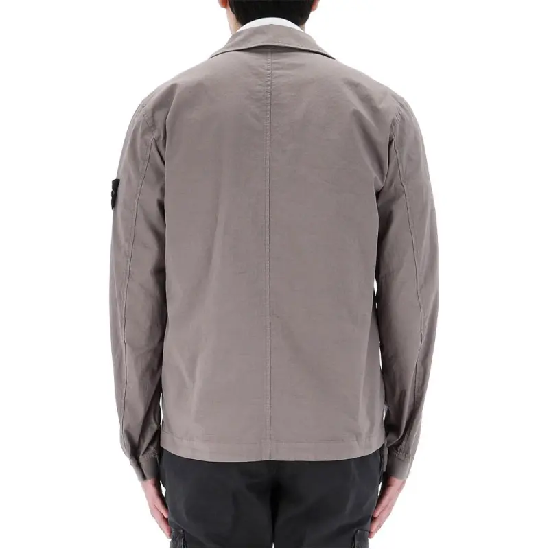 STONE ISLAND Compass badge Shirt Jacket-4