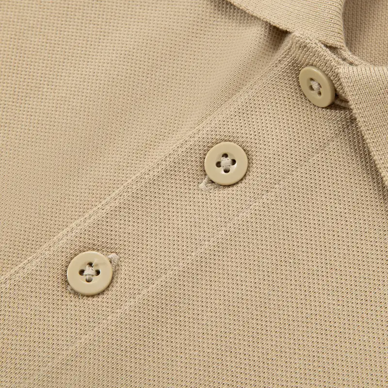 Adidas Polo Shirt Men's Grassland Brown-5