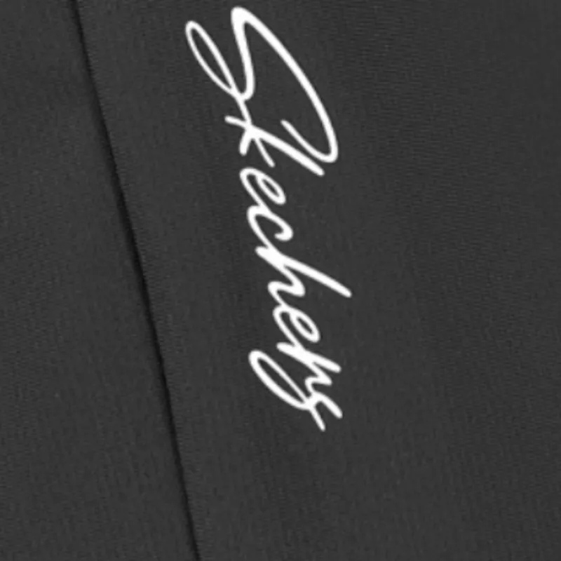Skechers SS25 Polo Shirt Women's Carbon Black-2