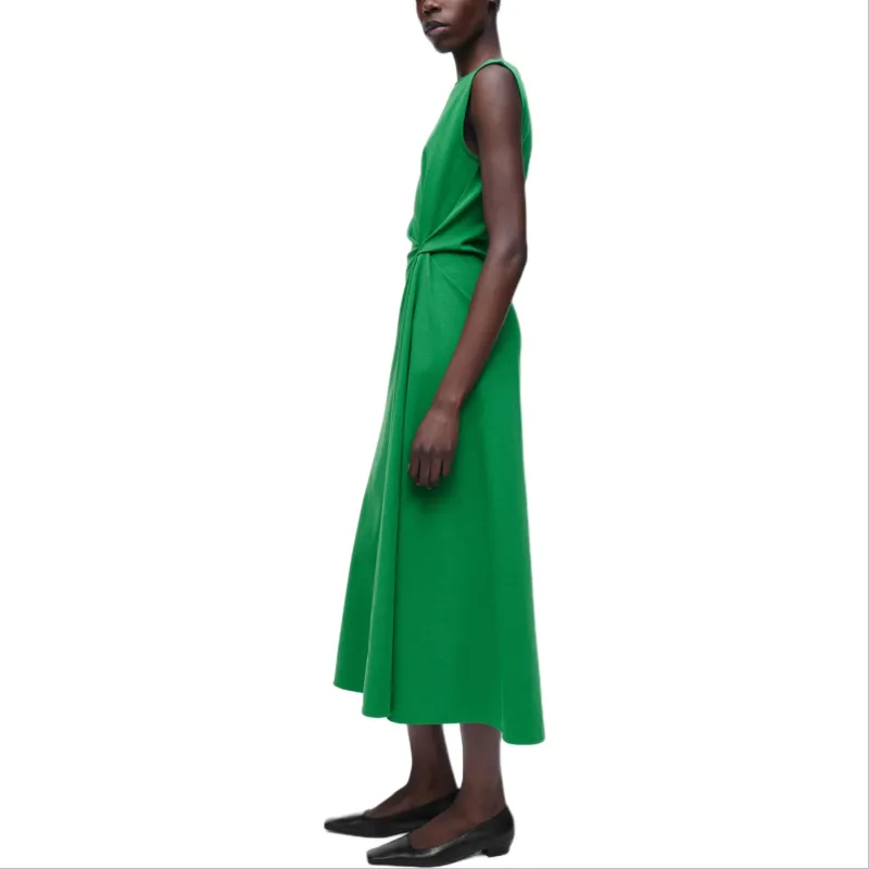 COS Sleeveless Dress Women's Green-3