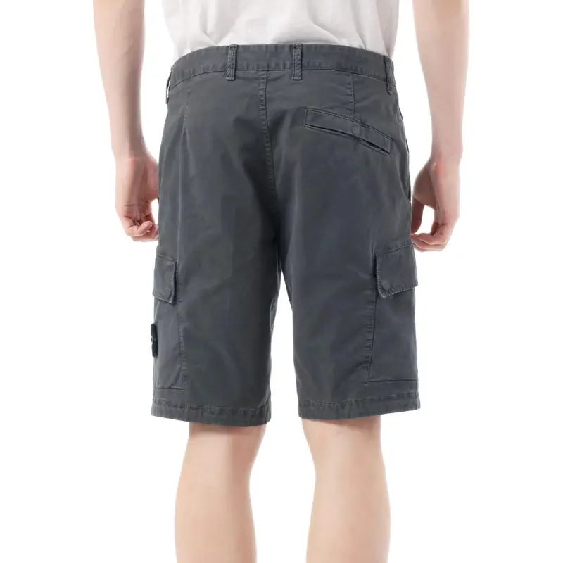 STONE ISLAND Compass Patch Cargo Shorts-1