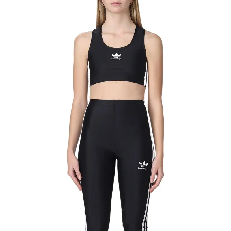 Balenciaga X Adidas Swim Tank Top Black-2