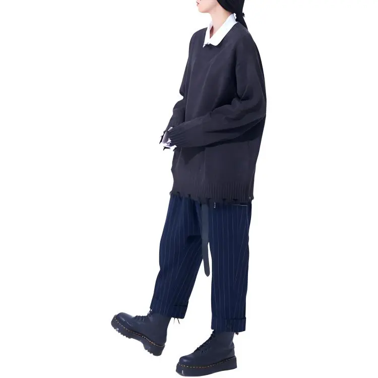 Yohji Yamamoto S'YTE Sweater Unisex Charcoal-3