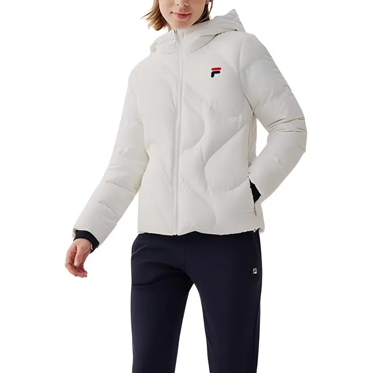 FILA Down Jacket Women's Standard White-3