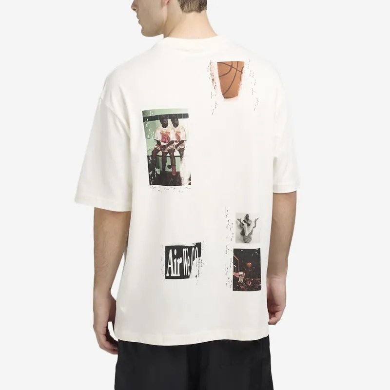 Jordan Flight Heritage T-Shirt Men's Sail-3