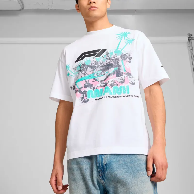 PUMA Playera Gráfica Para Hombre F1® Miami Pitstop-2