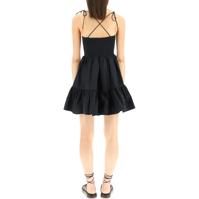 Staud Slip Dresses Women's Black-1