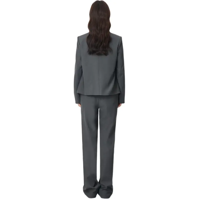 Dajia Poetry Business Suit Women's Gray-2