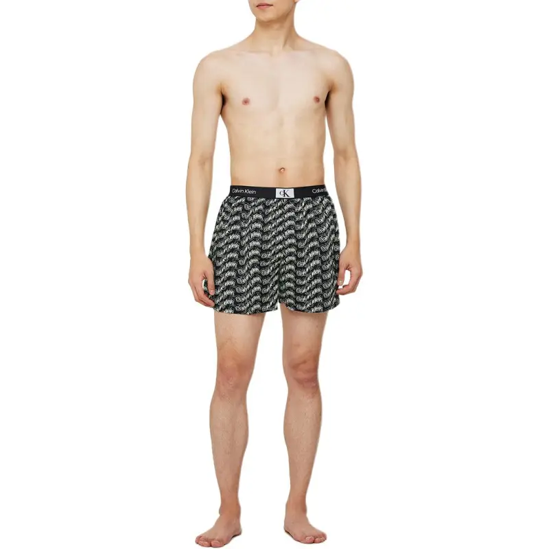 CALVIN KLEIN Underpants Men's Black Print-1