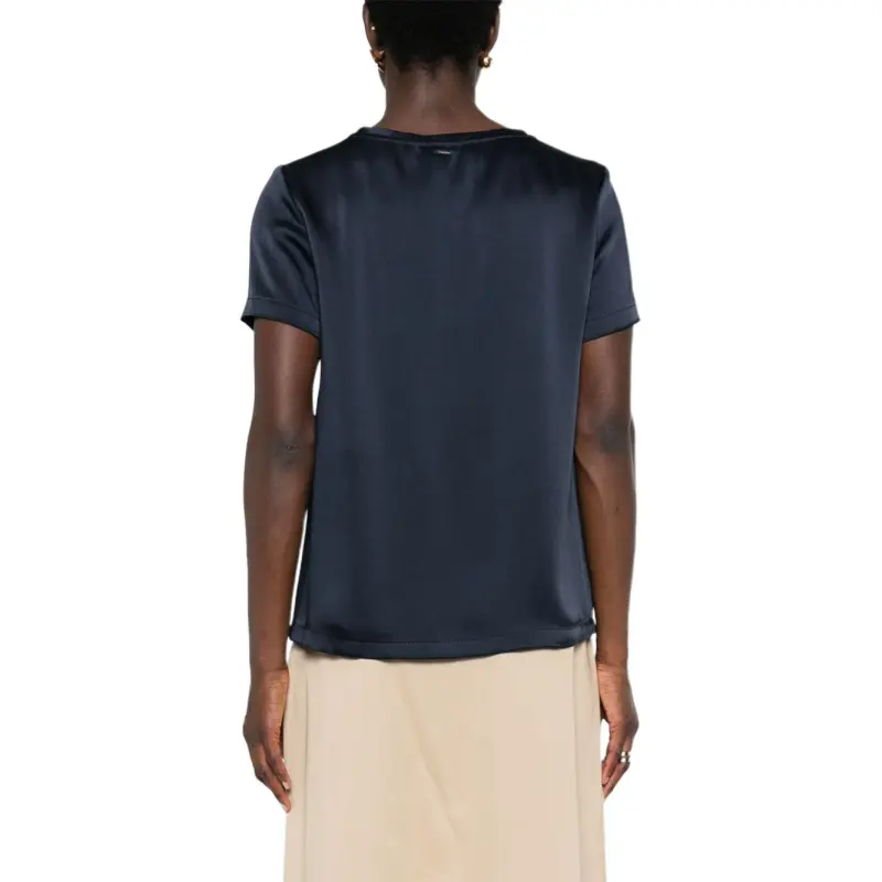 'S MAX MARA Crewneck Short Sleeved T Shirt-3