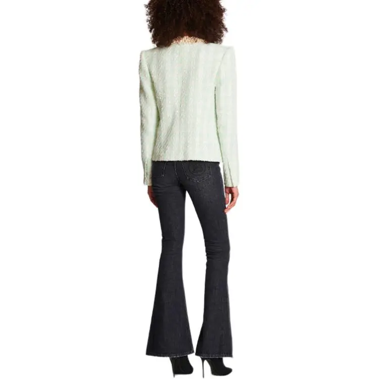 BALMAIN Jackets Women's Green-2