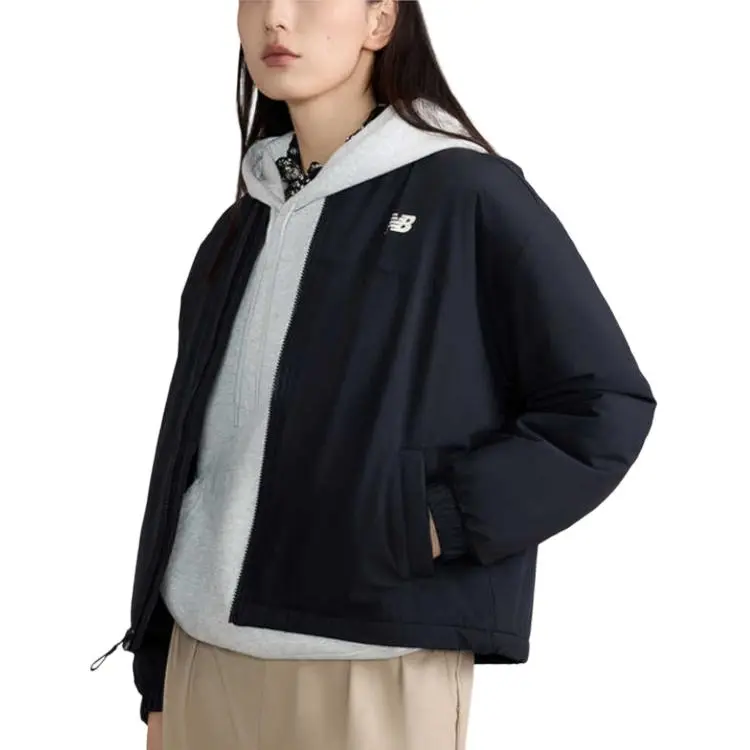 New Balance Jackets Coats Women's Black-5