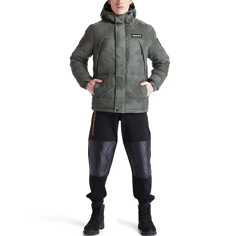 Timberland Puffer Jacket Men's Gray-3