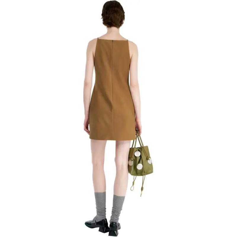 III VIVINIKO Slip Dress Women's Ginger Yellow-1