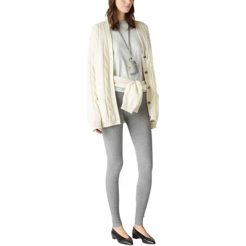 Loro Piana Leggings Women's Gray-3