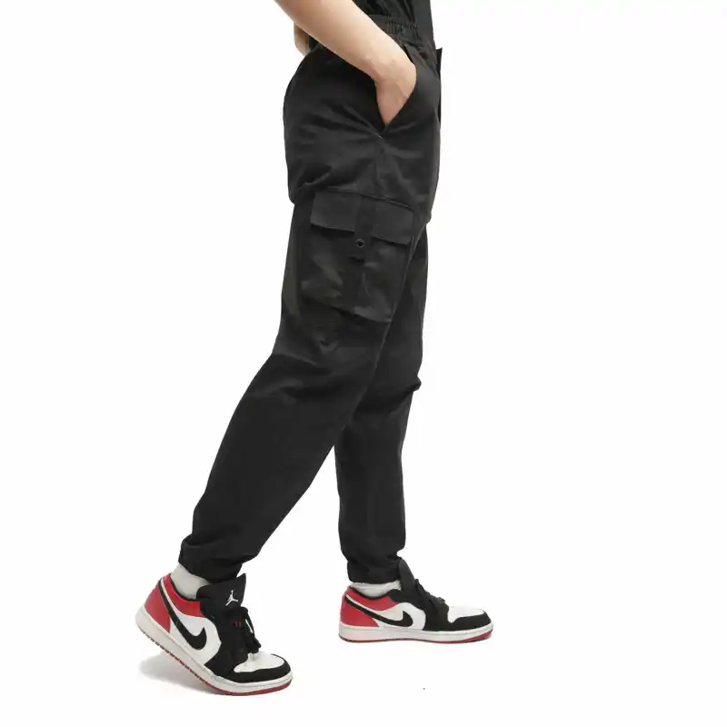 PUMA Cargo Pants Men Black-4