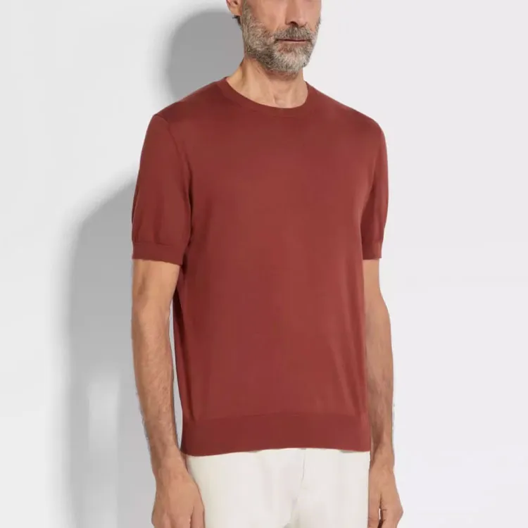 Ermenegildo Zegna Cotton T shirt-1