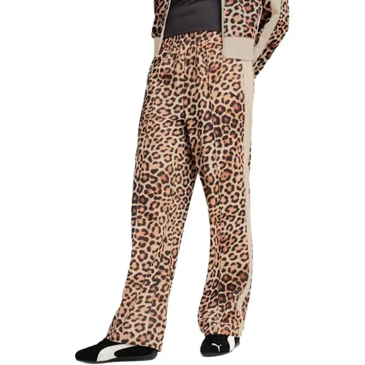 PUMA Pants Recto Con Estampado Integral Para Mujer T7 Leo Luxe-2