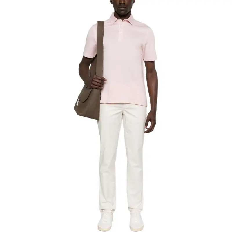 Brunello Cucinelli Polo Shirt Men's Pink-2