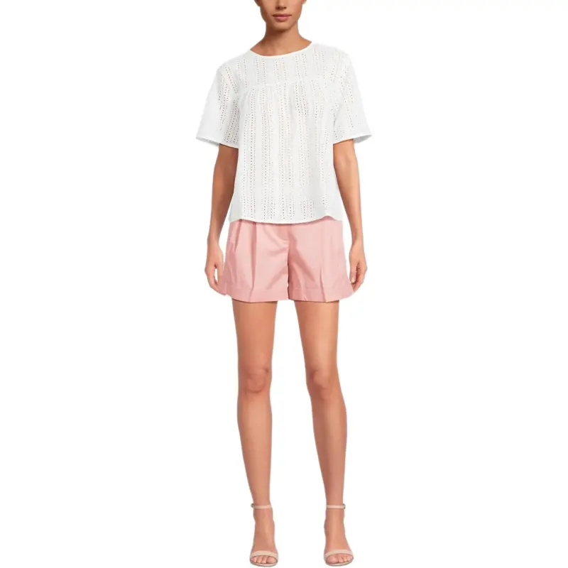 MaxMara Studio Bergen Pleated Tailored Shorts-2