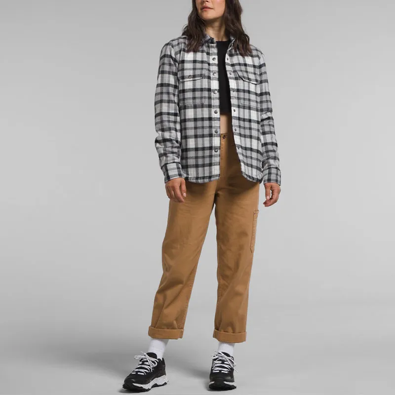 THE NORTH FACE Campshire Shirt Women's Gray-3