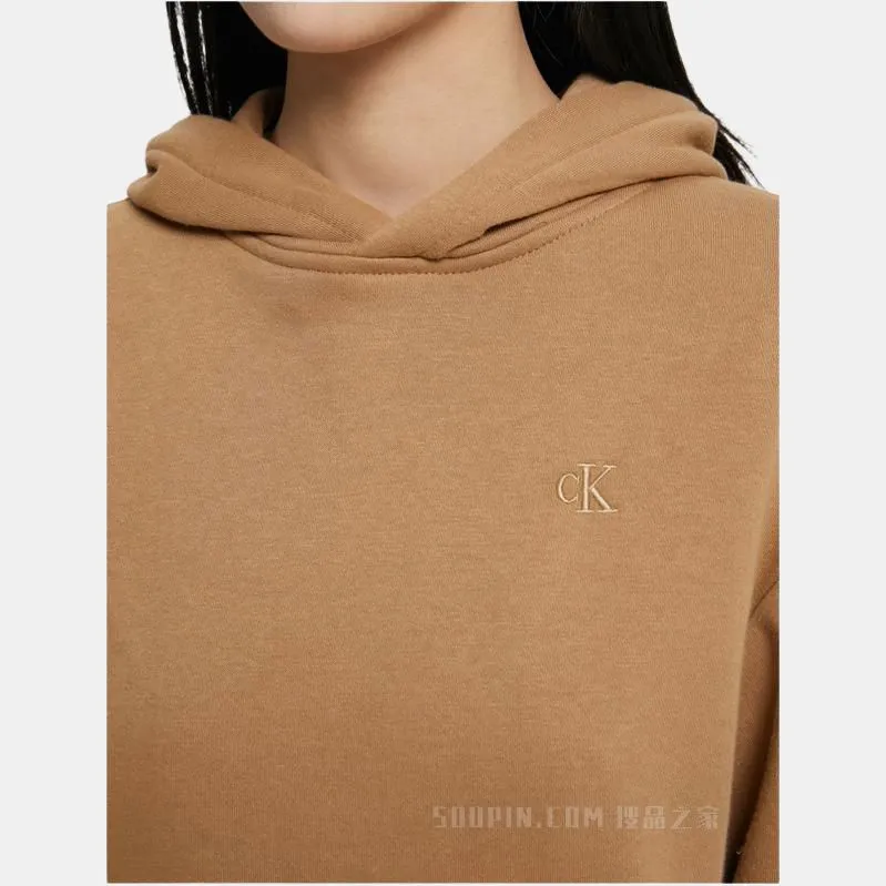 CALVIN KLEIN FW22 Sweatshirt Unisex Brown-3
