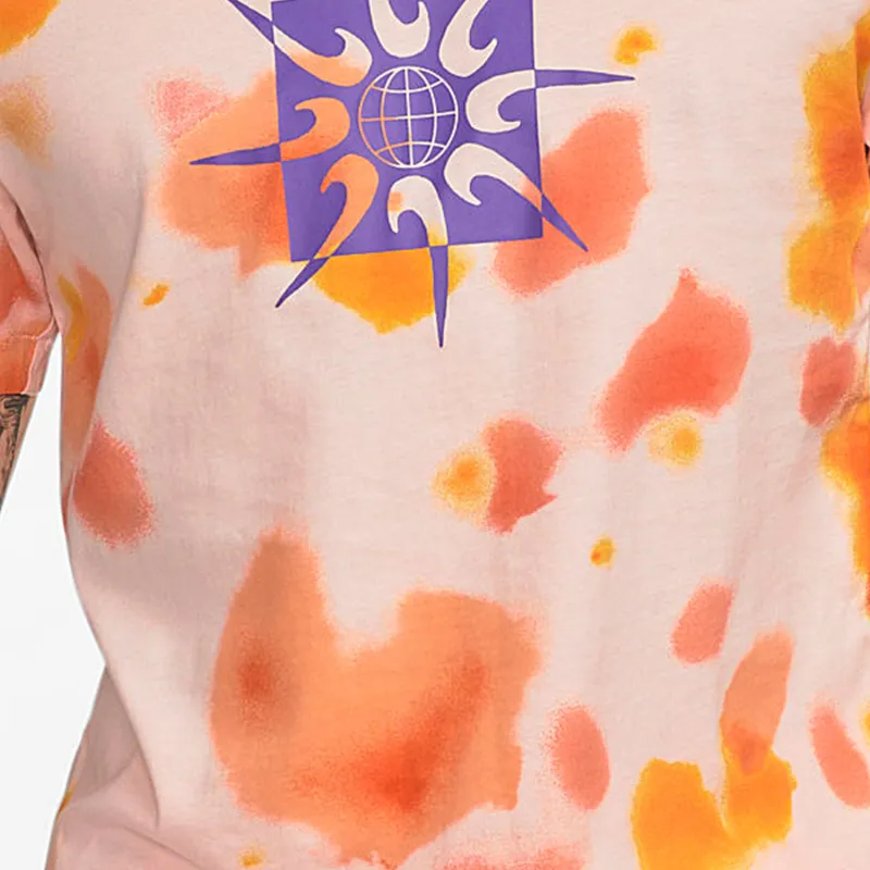 Nike T Shirts Men Orange-3