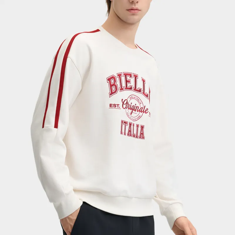 FILA Casual Sportswear Men Fresh Ivory/Jet Black-1