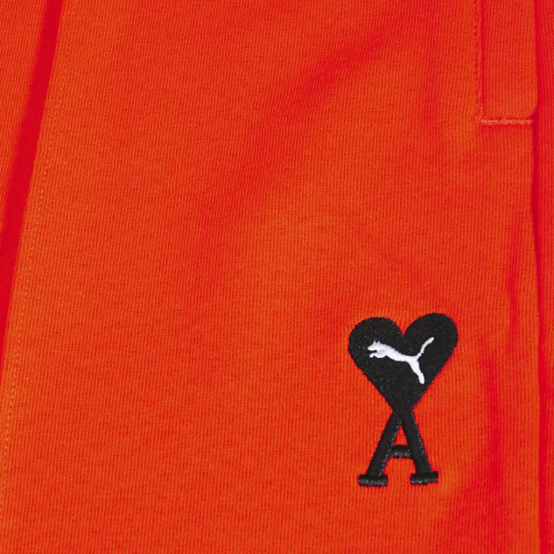 PUMA Casual Pants Men Orange-4