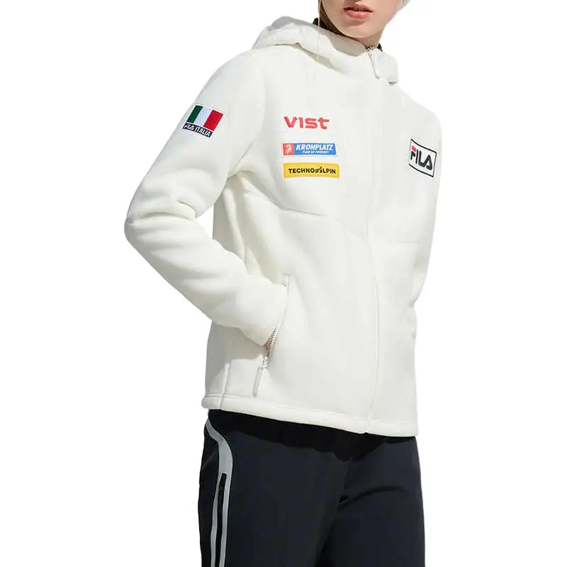 FILA Jackets Women's White Jade-3