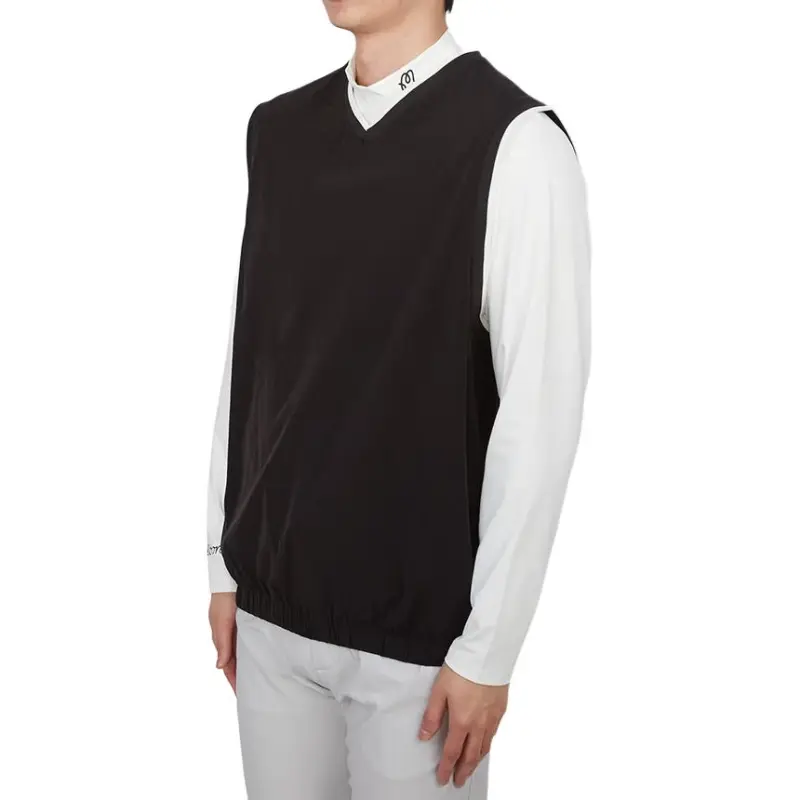 Malbon Golf Tank Top Men's Black-2