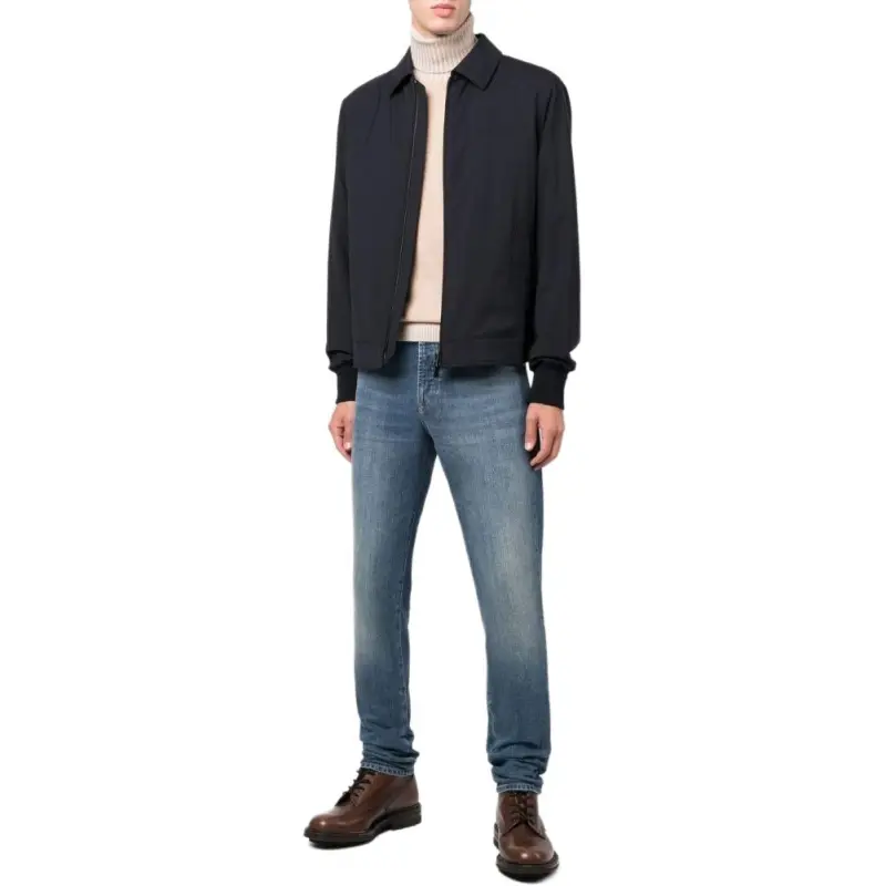 Zzegna Zipped Long Sleeved Jacket-2