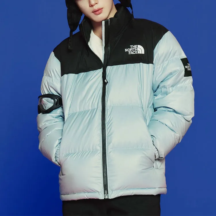 THE NORTH FACE Novelty Nuptse Jacket Sky Blue Unisex Korea Version-2