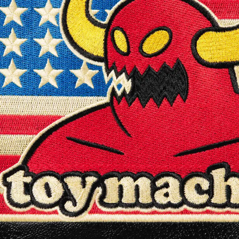 Supreme Toy Machine Faux Leather Vest-3