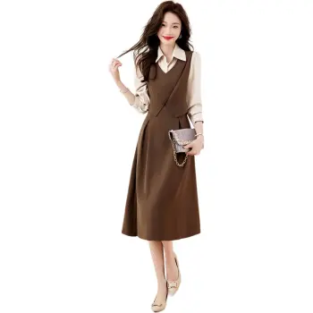 Fele.d Long Sleeved Dress Women's