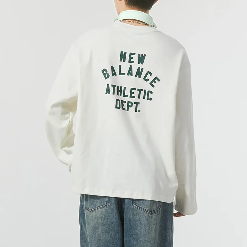 New Balance T-Shirt Men's White-4