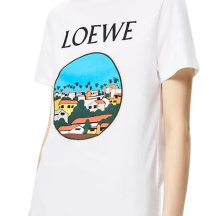 LOEWE T Shirts Women's White-4