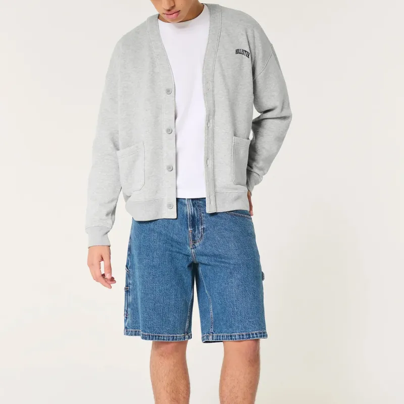 Hollister Knitwear Men's Light Gray-2