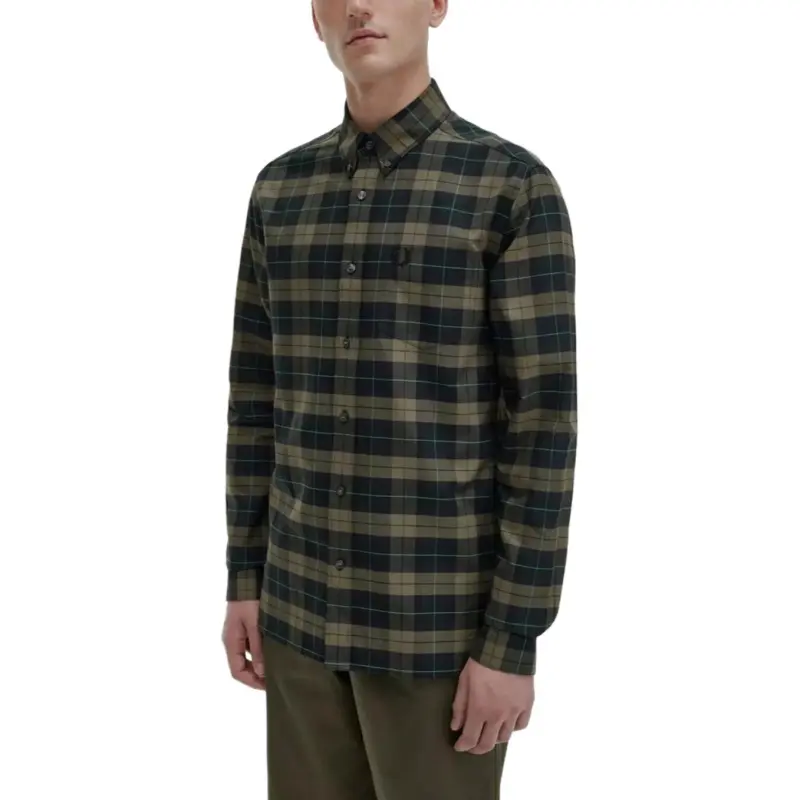 FRED PERRY Shirt Men's Night Green-2