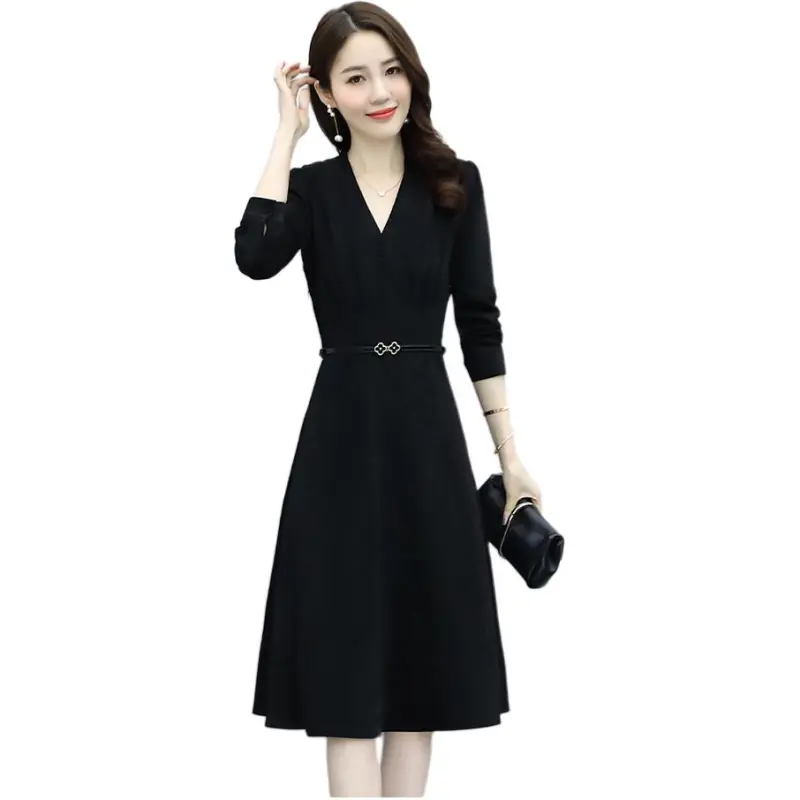 Fele.d Long Sleeved Dress Women's-10