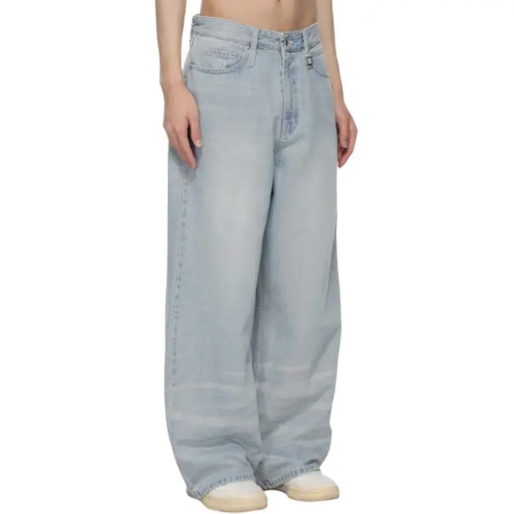 WOOYOUNGMI Washed Jeans-3
