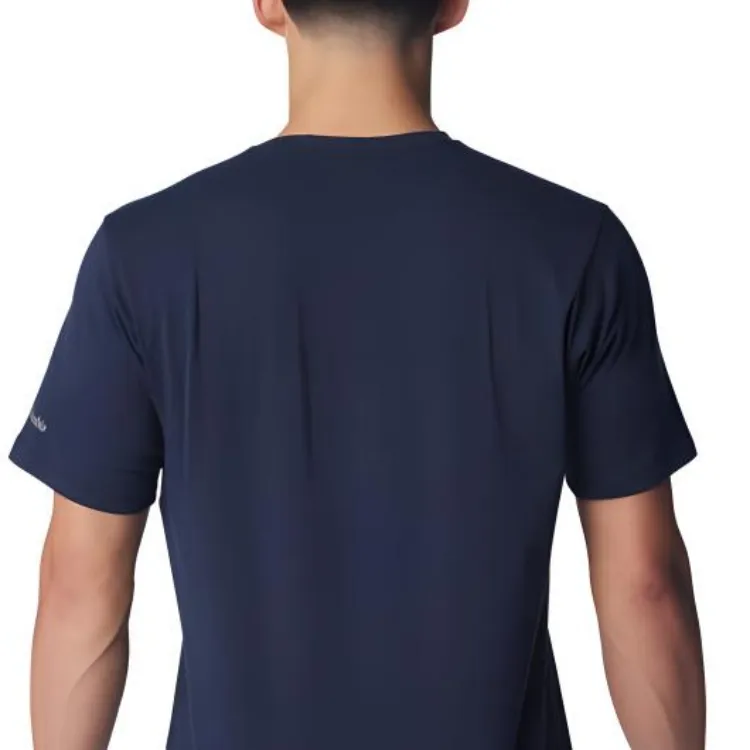 Columbia TrekSun Trek T Shirt Men's Dark Blue-2